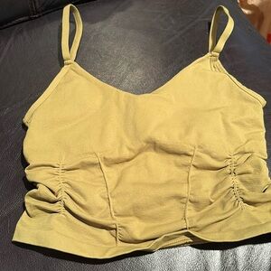 FP Movement by Free People Good Karma Ruched Crop Bra Top